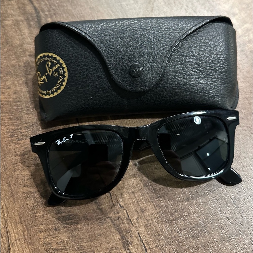 Polarized Ray Ban Wayfarers